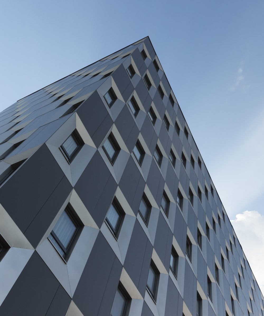 Austria, Vienna, modern office building