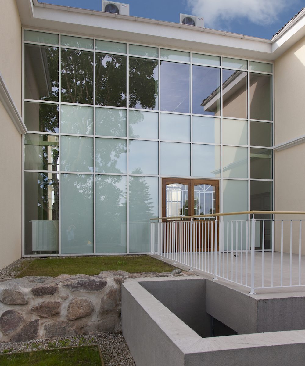 Back Door of Large House
