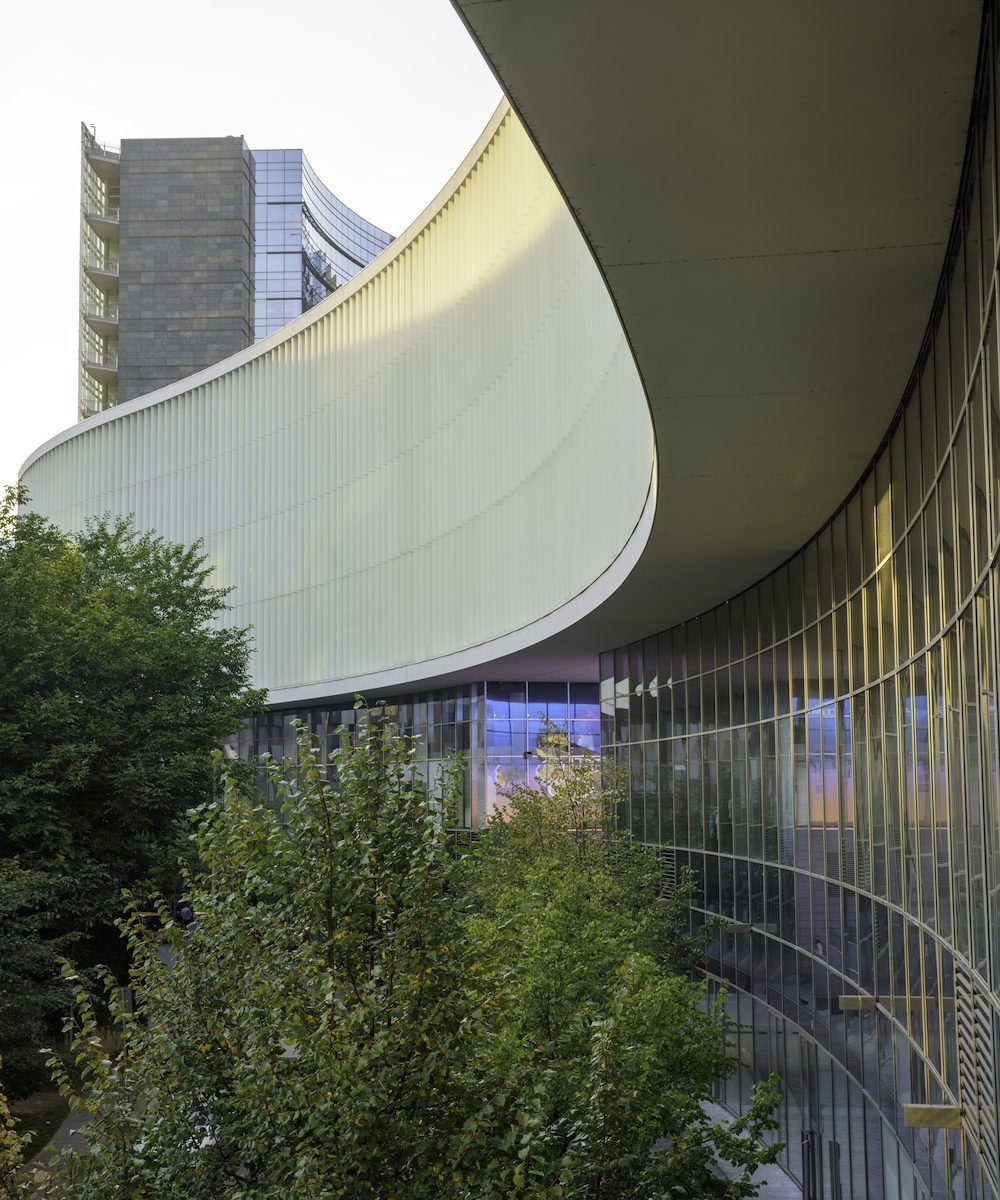 Milan, Lombardy, Italy: modern buildings at Gae Aulenti square